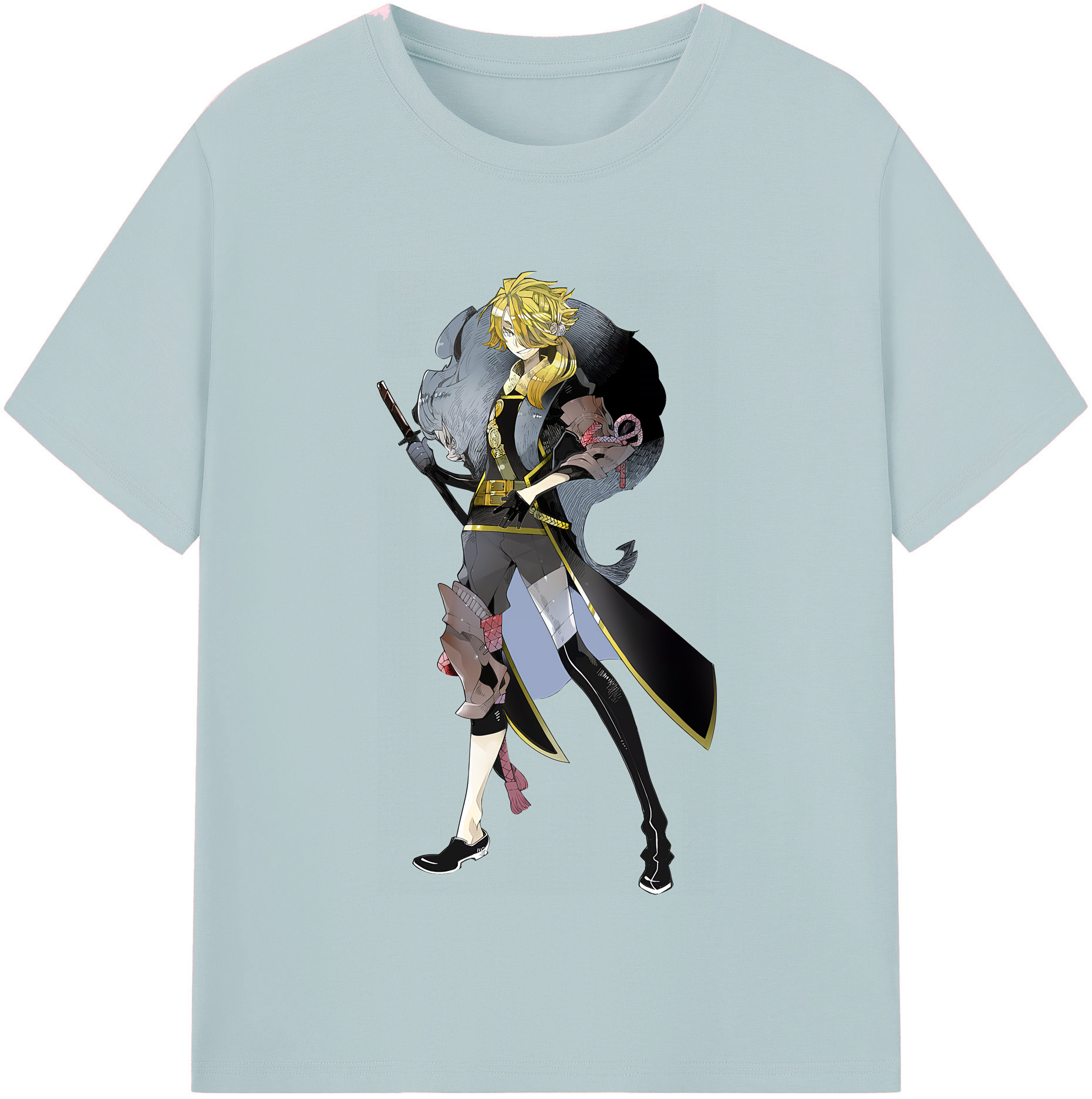 （画像用） 刀剣乱舞 Touken Ranbu 綿100％半袖Tシャツ（フロントプリント）
